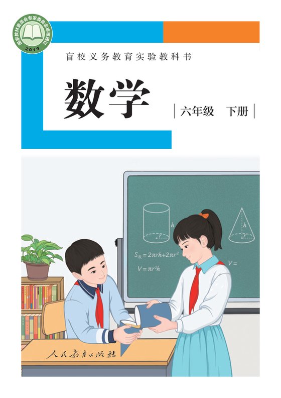 2019版 小学盲校数学_六年级下册_（供低视力学生使用）（电子课本）